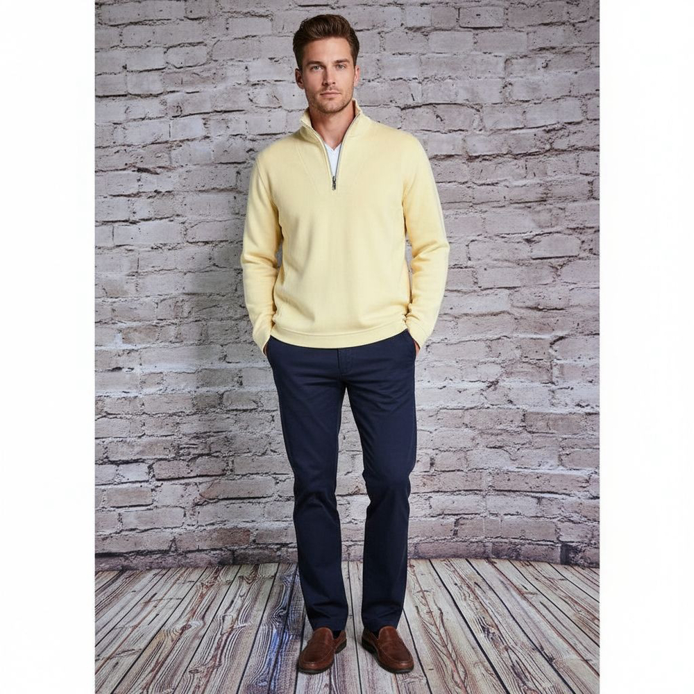 Men's Tommy Bahama Tabago Bay Contrast Seam Pullover Sweater Small